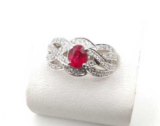 宝石買取 ルビー 指輪 Pt900